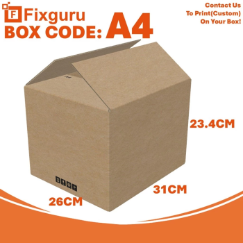 Medium Carton Box (A Flute RSC Box) A4